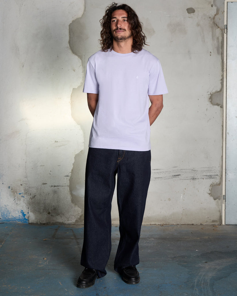 Stone Blanks T-Shirt - Lavender Aura