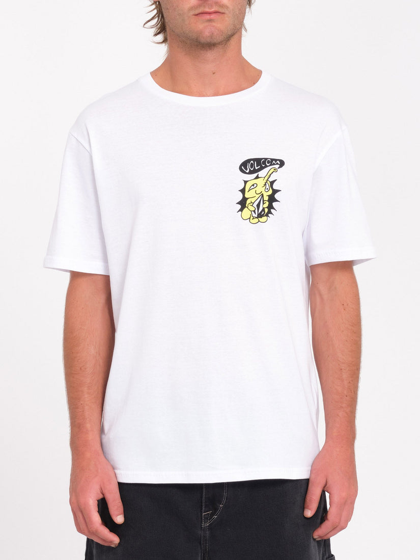T-shirt Santi Stoned - WHITE