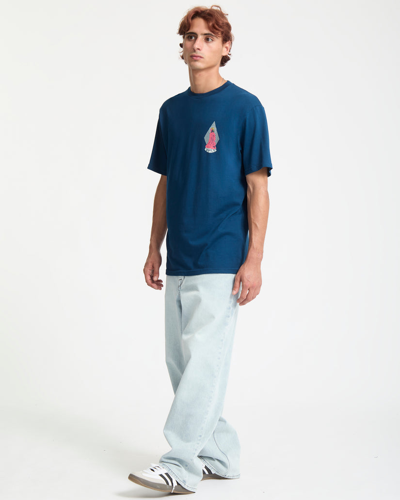 Psychback T-Shirt - Cosmic Blue