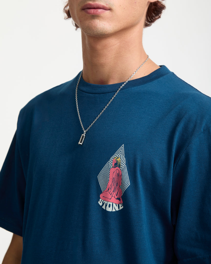 Psychback T-Shirt - Cosmic Blue