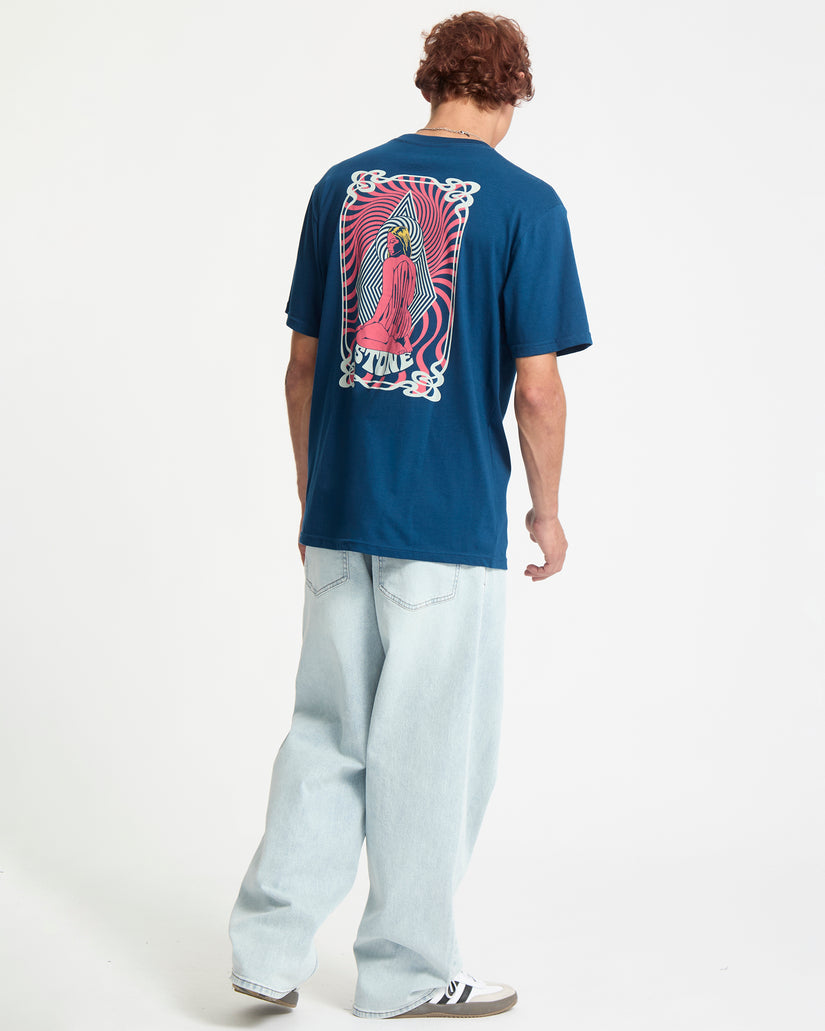 Psychback T-Shirt - Cosmic Blue