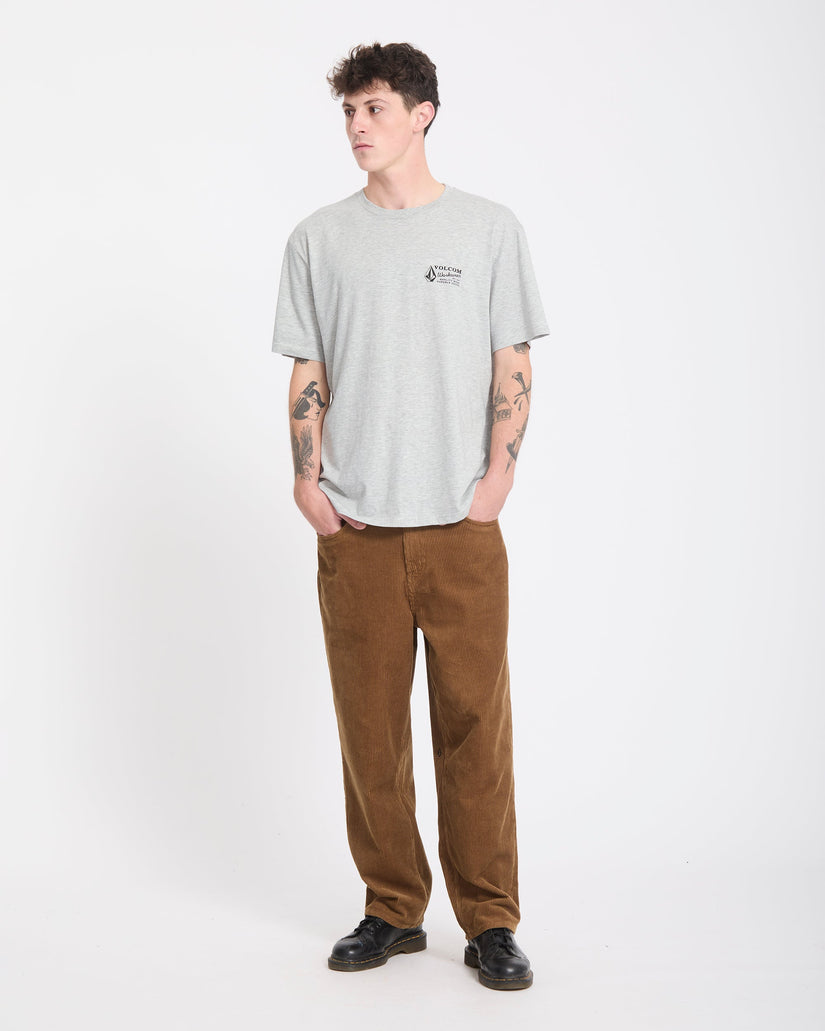 Workwear T-Shirt - Heather Grey