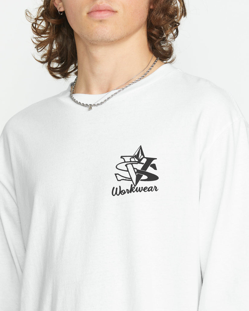 T-shirt Excavator - WHITE