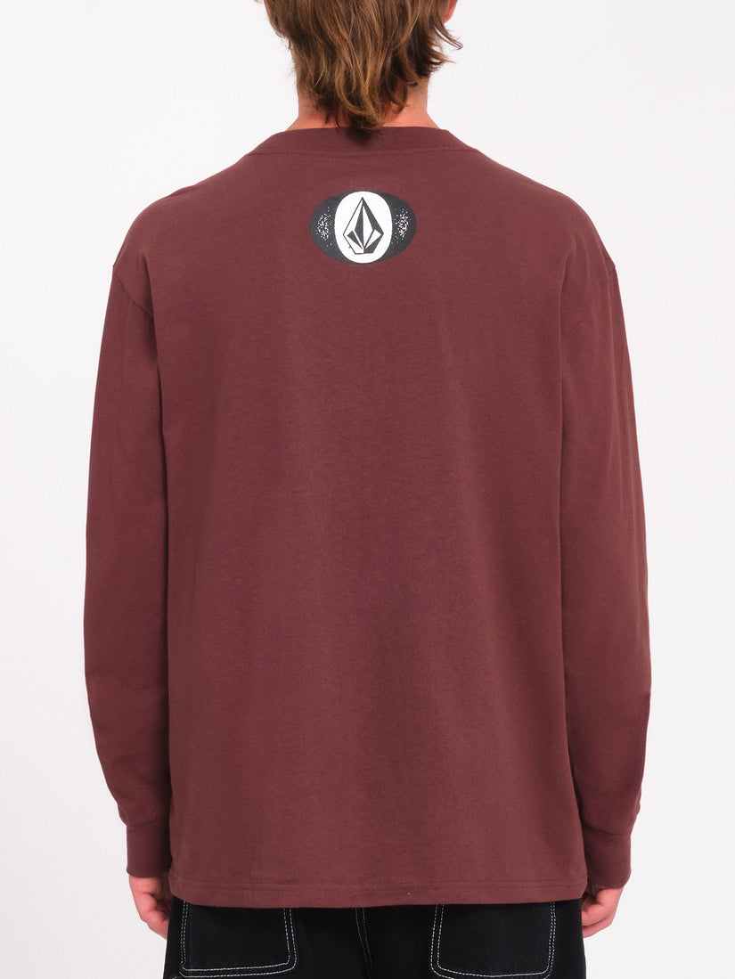 T-shirt Skate Vitals Remy - MERLOT