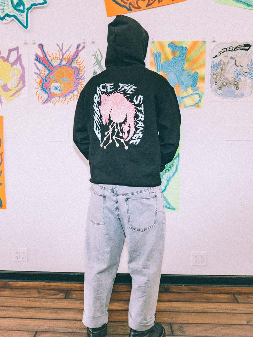Sweat à capuche Tetsunori - BLACK