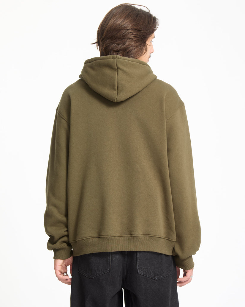 Single Stone Hoodie - Sage Leaf