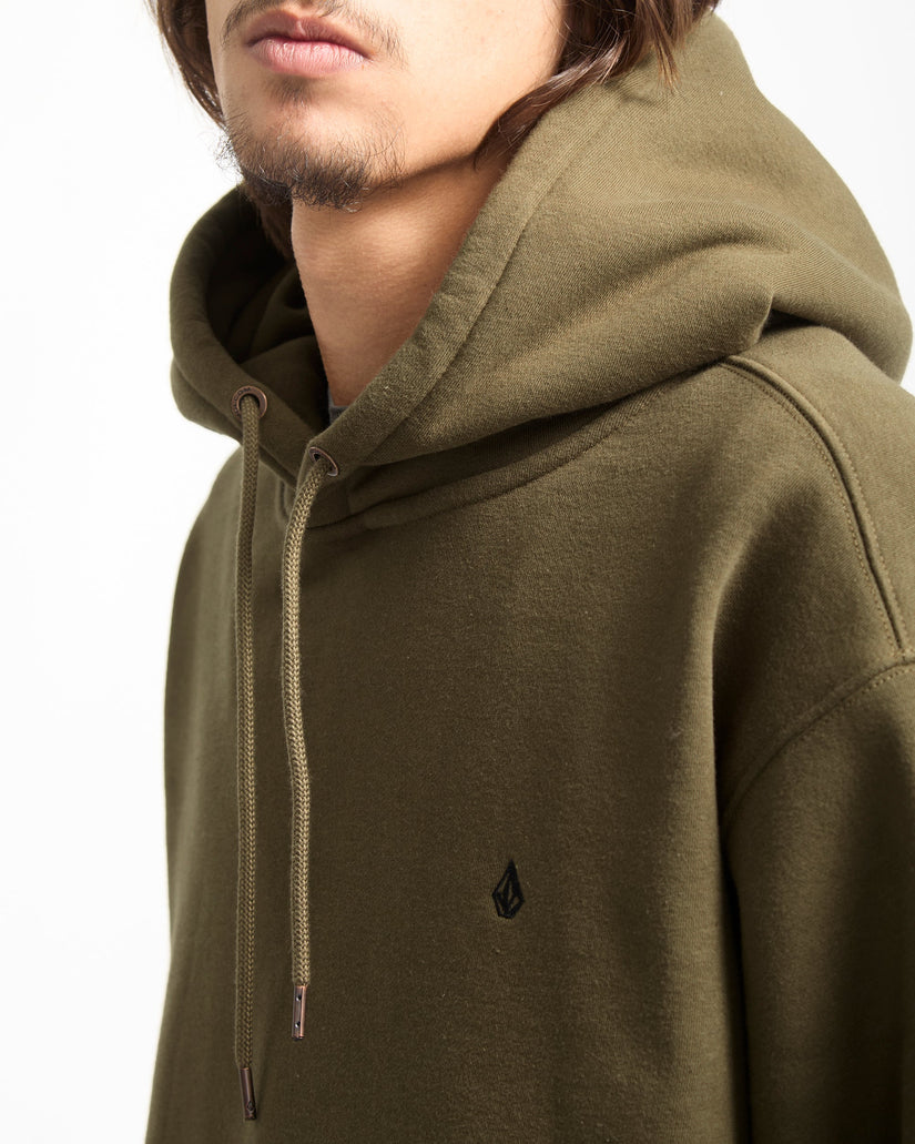Single Stone Hoodie - Sage Leaf