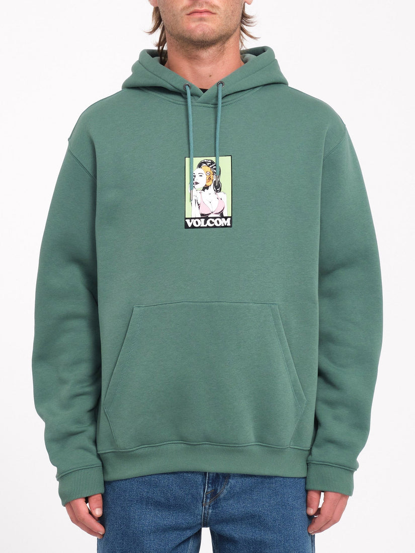 Sweat à capuche Noder - SEA GREEN