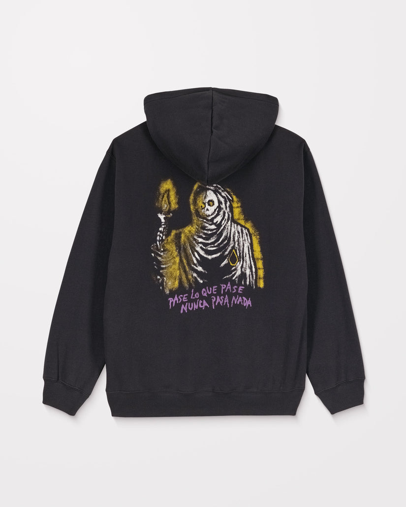 Nunca Passa Hoodie - Antique Black