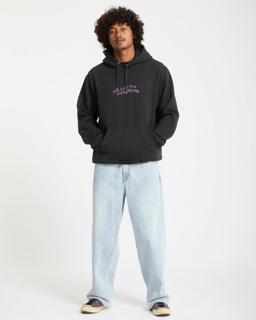 Nunca Passa Hoodie - Antique Black