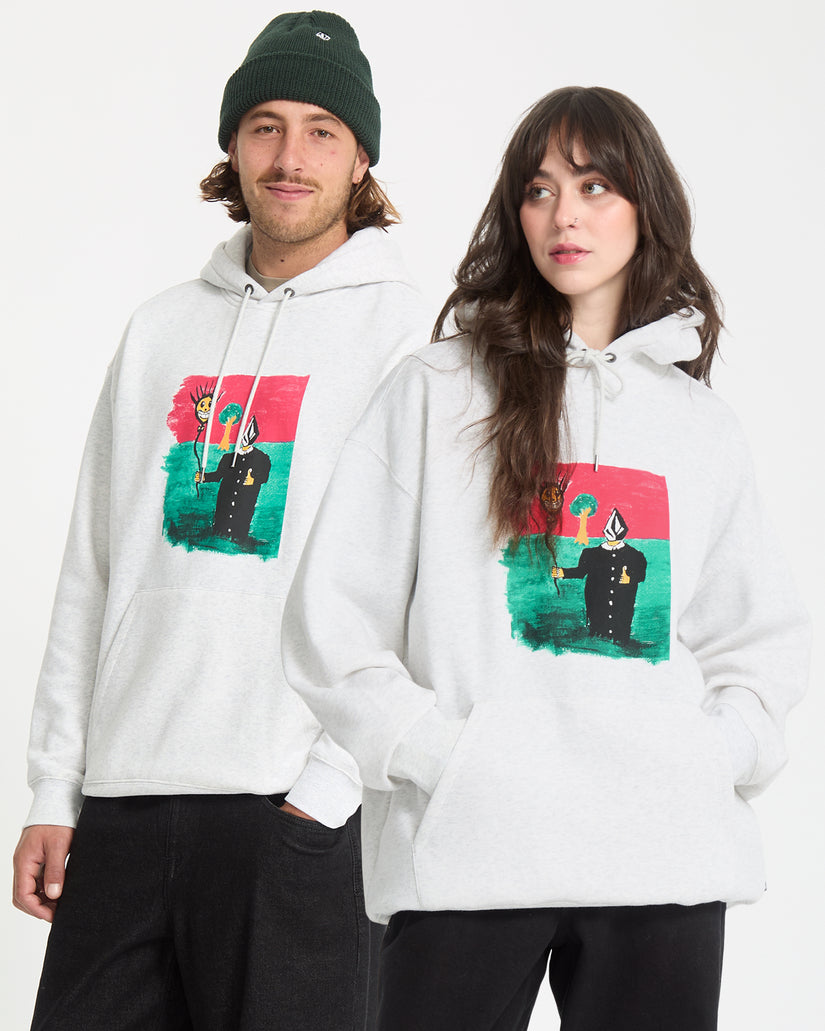 Issam Hoodie - Bone Heather