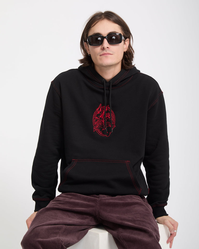 For The Stone Hodie - Black