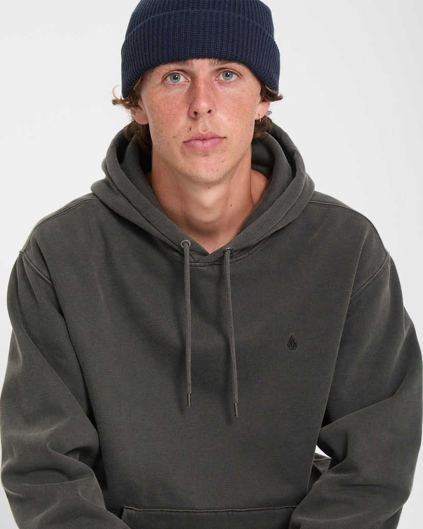 Single Stone Hoodie - Rinsed Black
