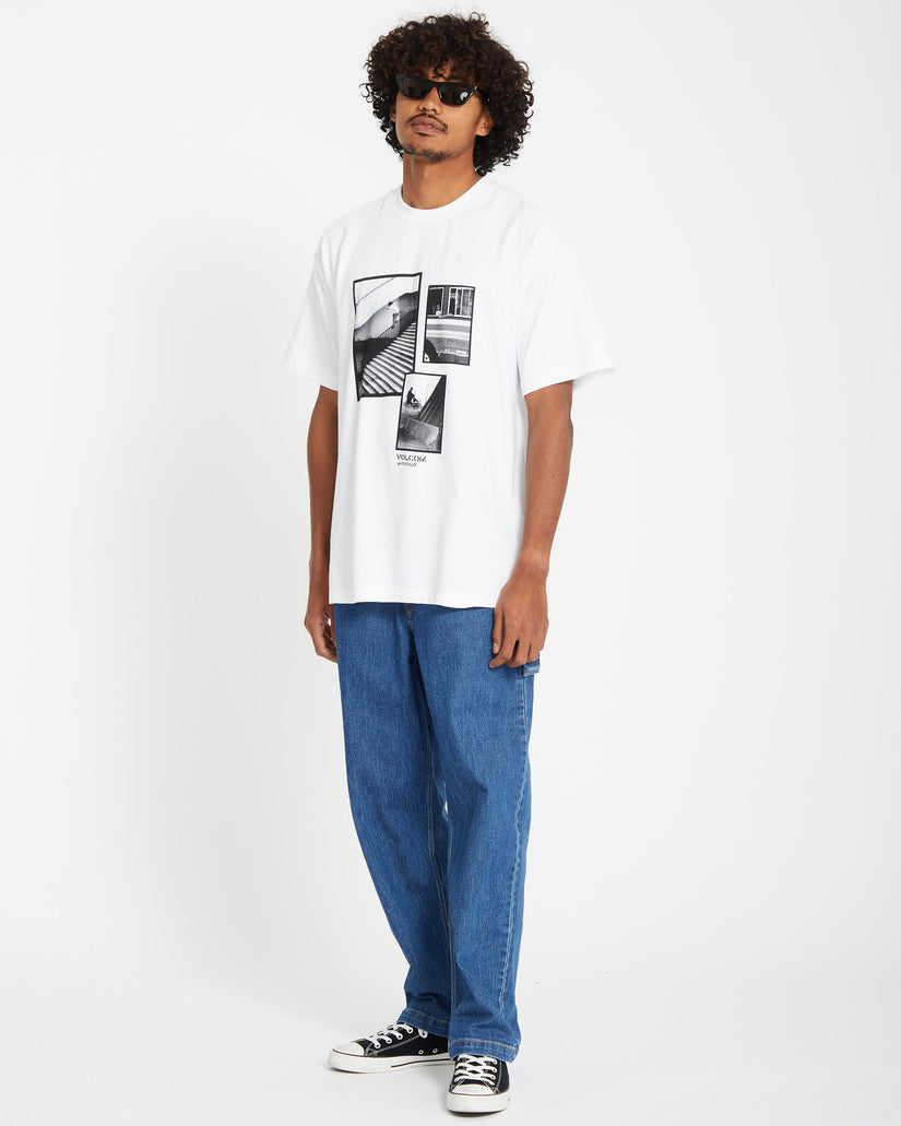 T-shirt Pfanngles - WHITE