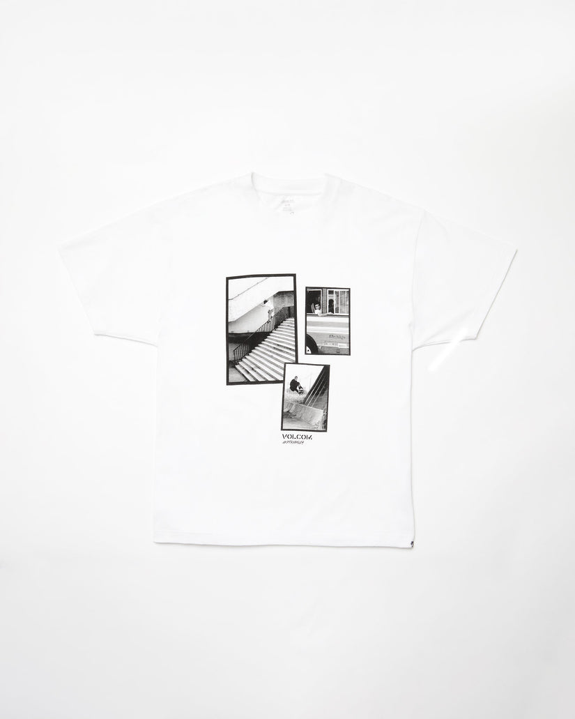 T-shirt Pfanngles - WHITE