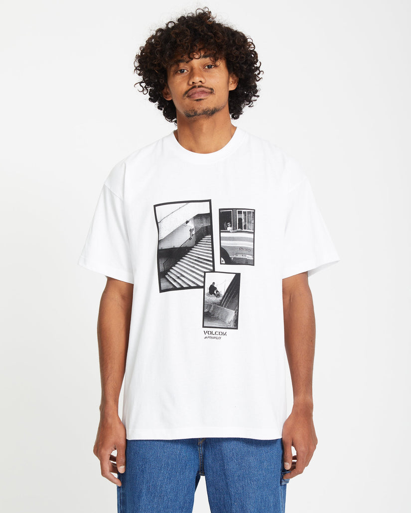T-shirt Pfanngles - WHITE