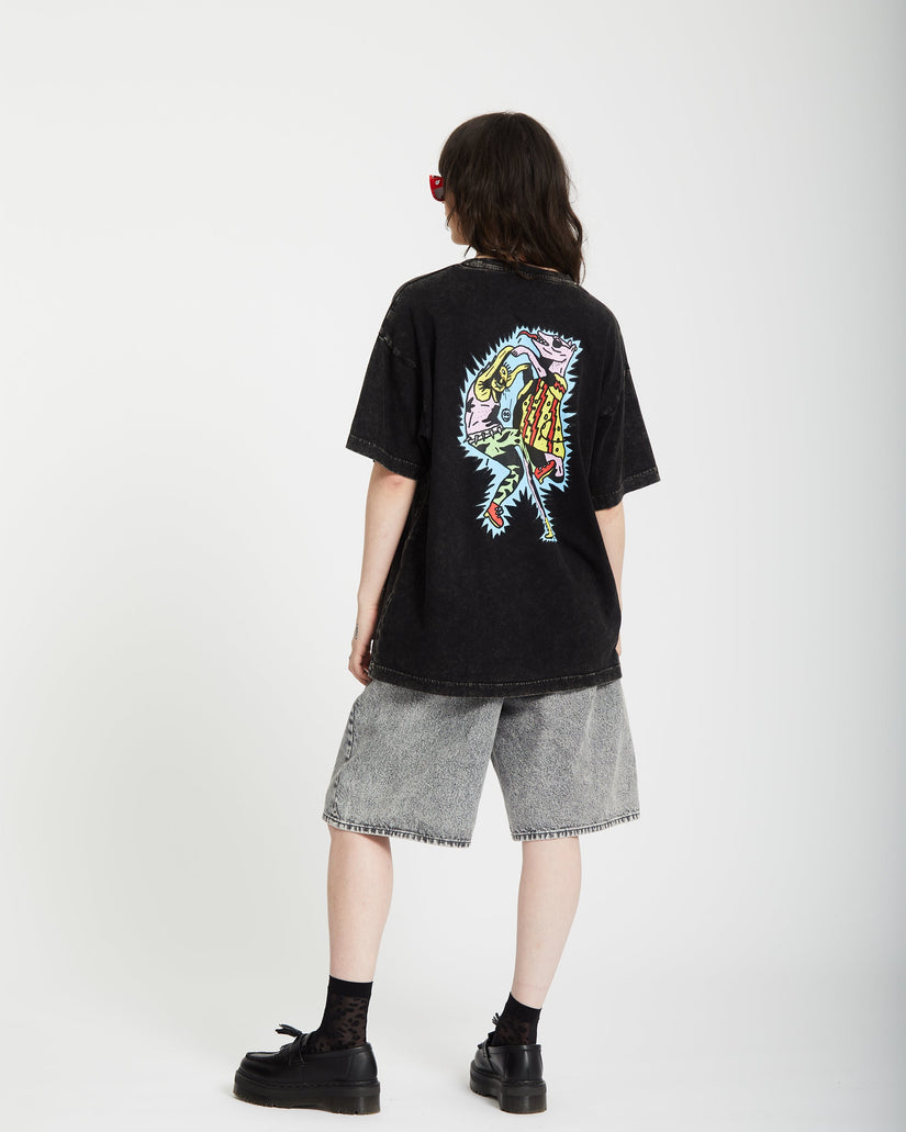 T-shirt Bob Mollema 1 - LIGHT ACID BLACK