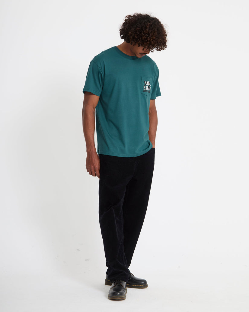 Parted Out Pocket T-Shirt - Rifle Green