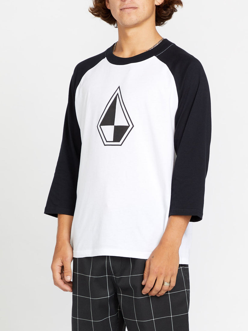 SCHROFF X VOLCOM 3/4 RAGLAN (A4322405_WHT) [8]