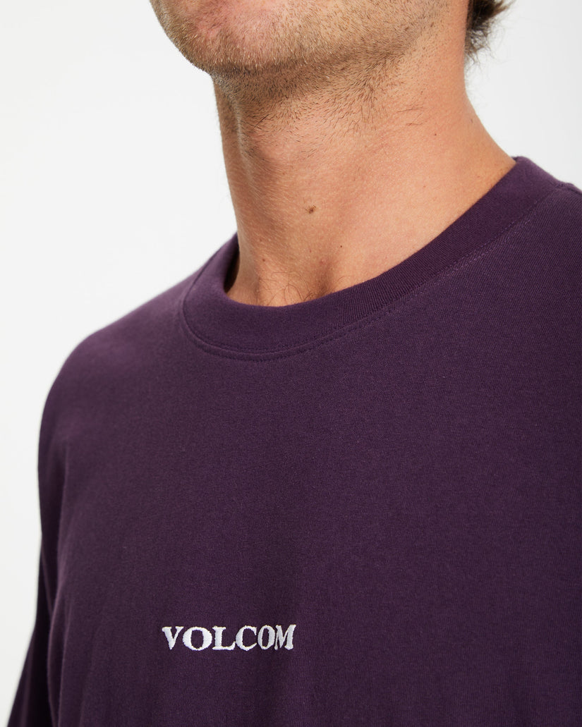 T-shirt Volcom Stone - GRAPE ROYALE