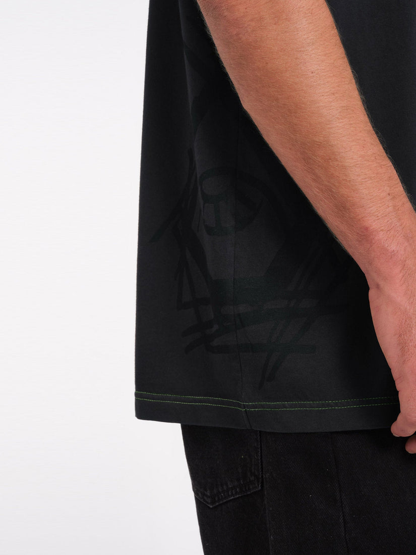 T-shirt Iguchi Teepee - BLACK