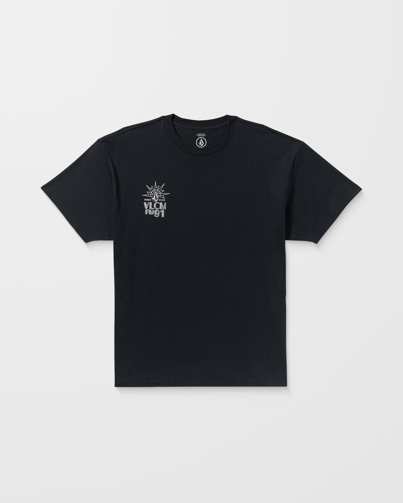 Tune In T-Shirt - Antique Black