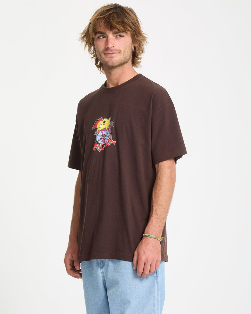New Born T-Shirt - Cacao