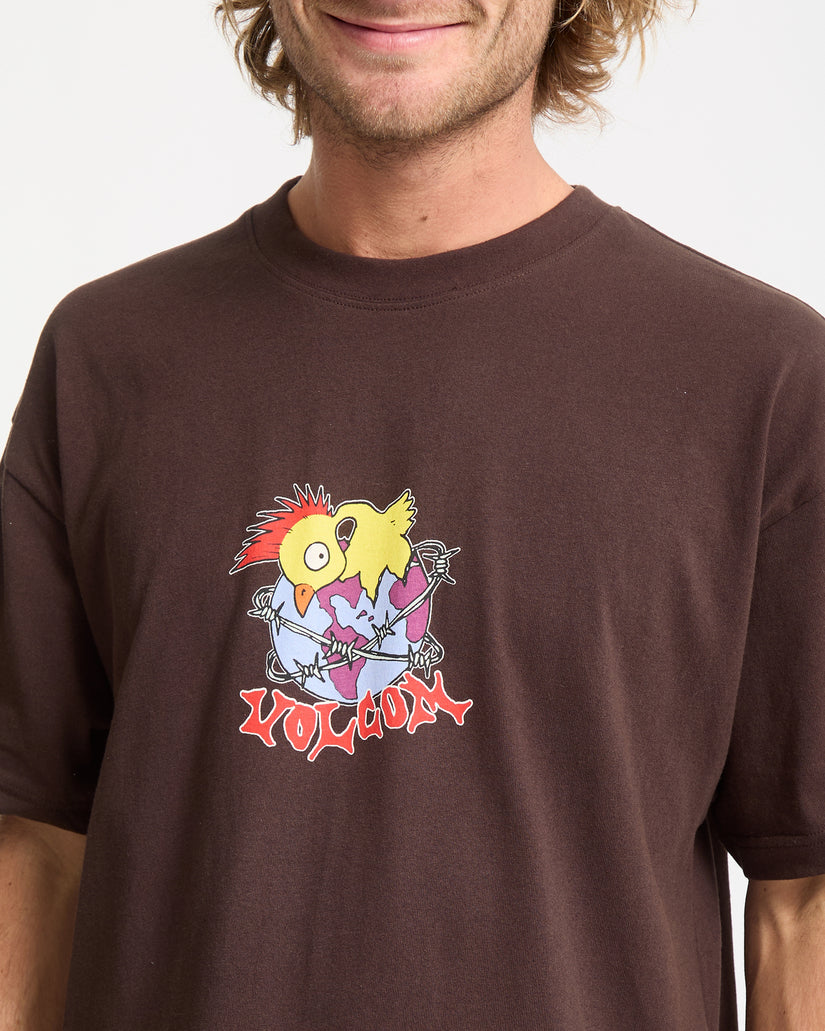 New Born T-Shirt - Cacao