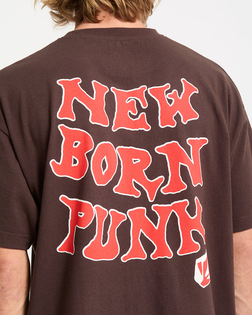 New Born T-Shirt - Cacao