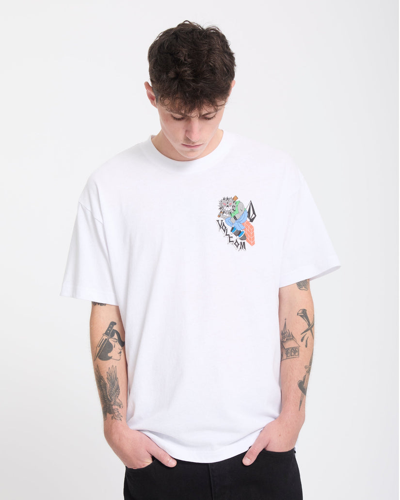 Sk8 Break T-Shirt - White