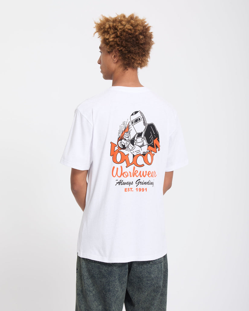 Always Grinding T-Shirt - White