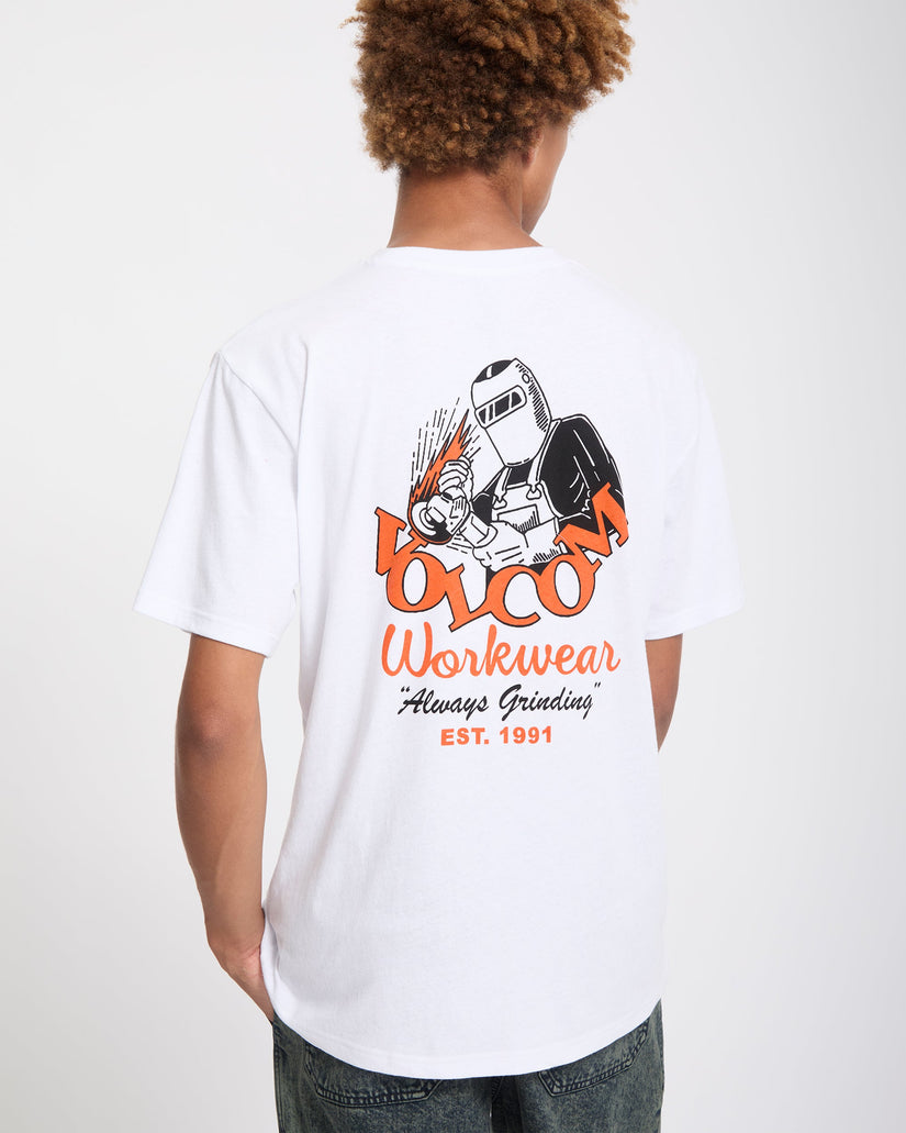 Always Grinding T-Shirt - White