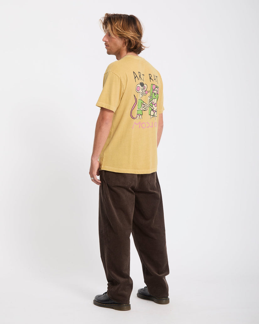 Ozzy II T-Shirt - Mustard