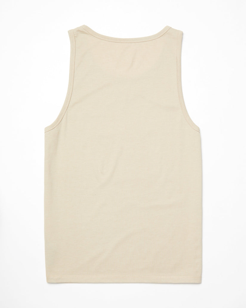 Pistol Stone Tank Top - LIGHT KHAKI