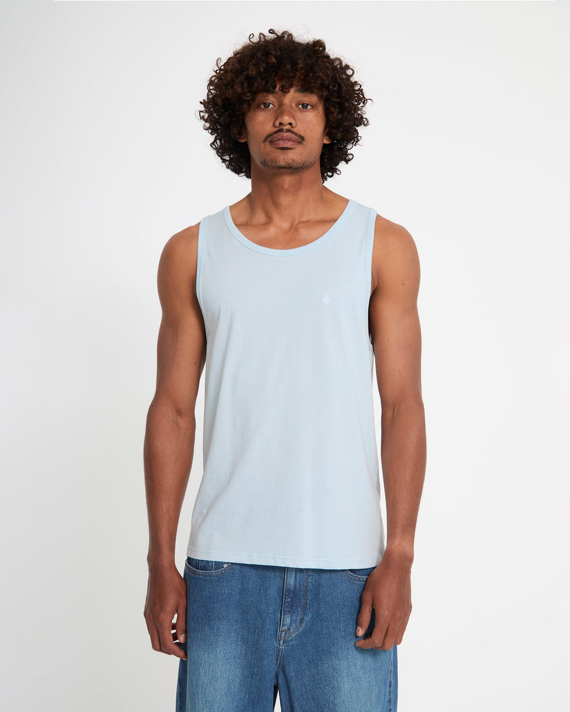 Stone Blanks Tank Top - Light Blue Acid