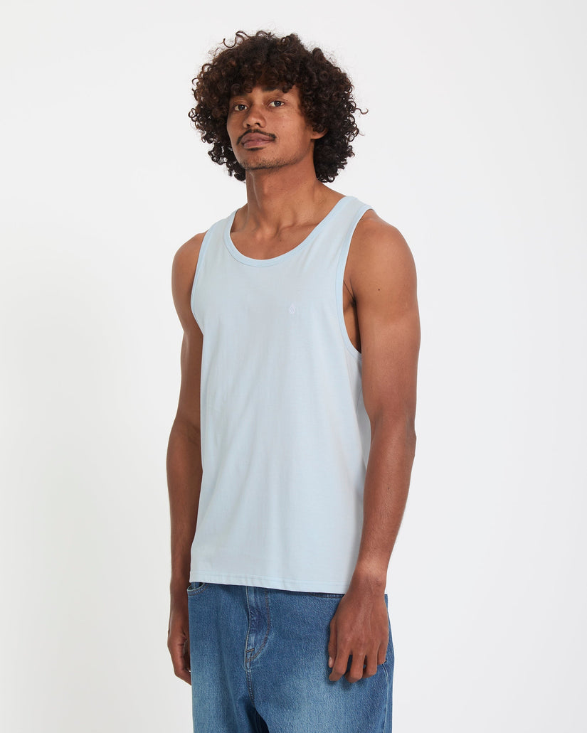 Stone Blanks Tank Top - Light Blue Acid