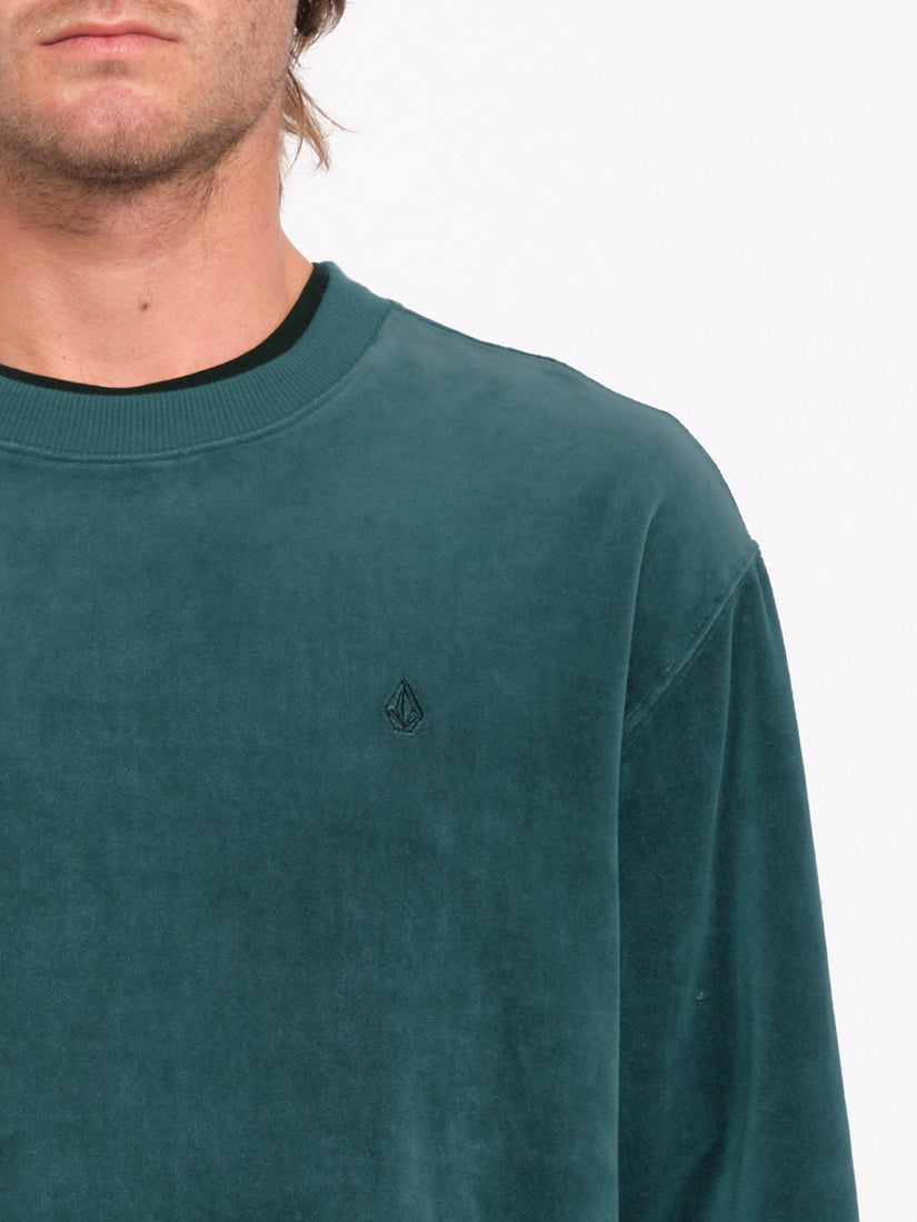 Sweat Single Stone Velvet - EVERGREEN
