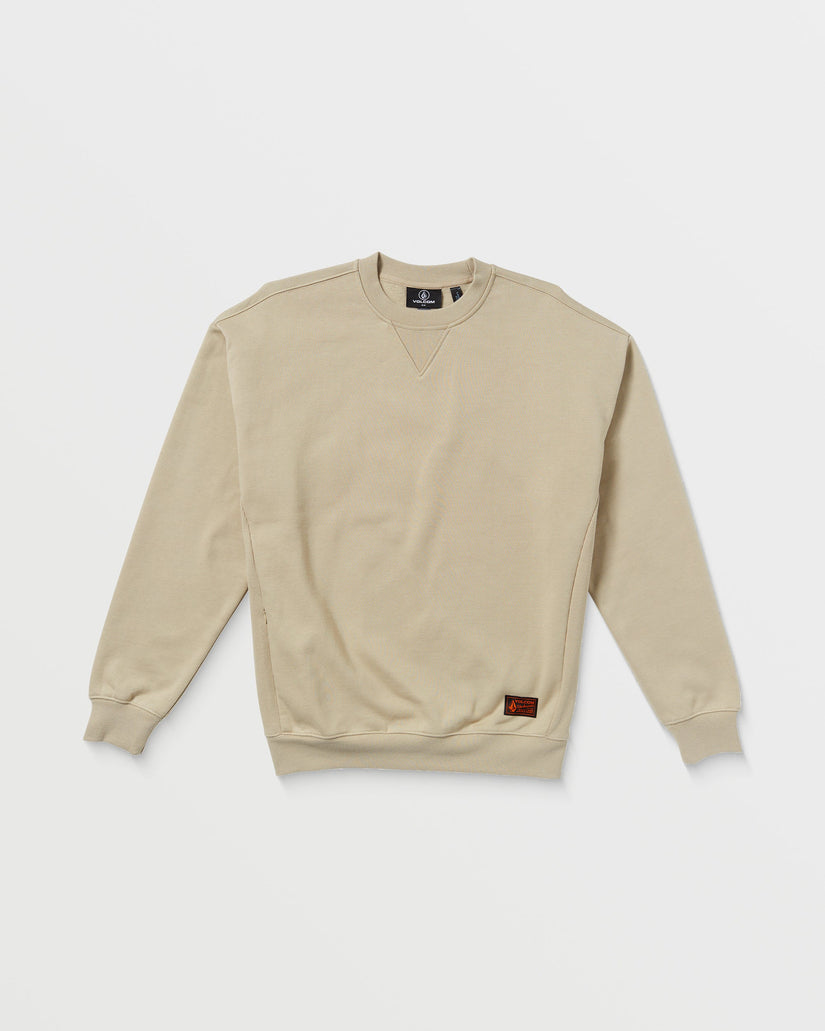 Operators Sweatshirt - LIGHT KHAKI