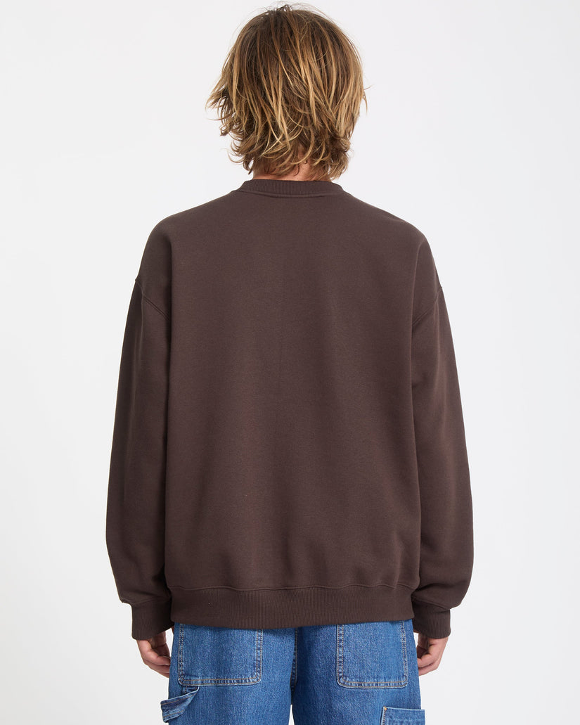 Volcom Stone Sweatshirt - Cacao