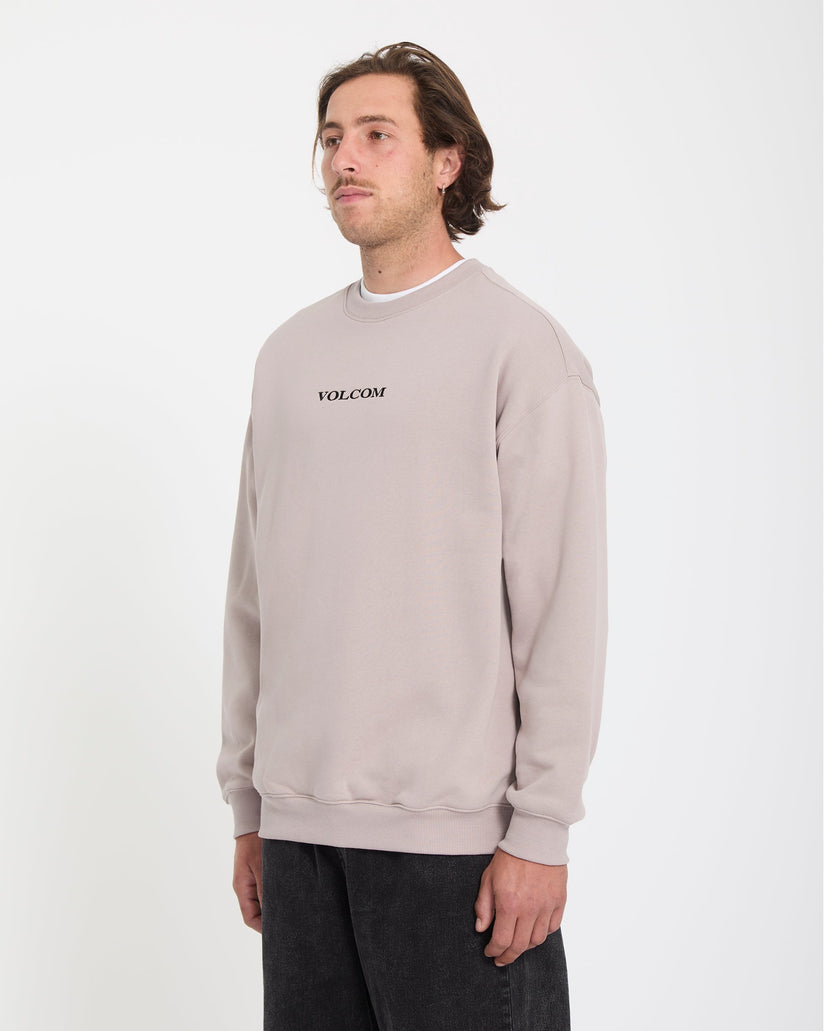 Volcom Stone Sweatshirt - Bark Brown