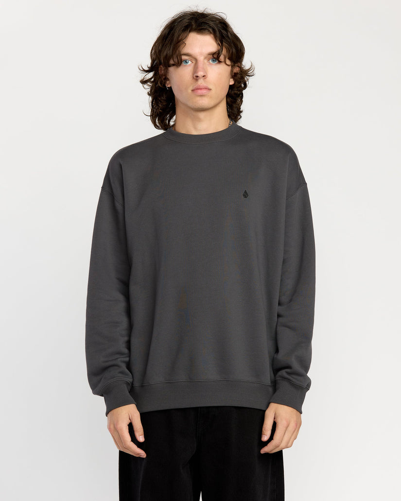 Single Stone Sweatshirt - Asphalt Black