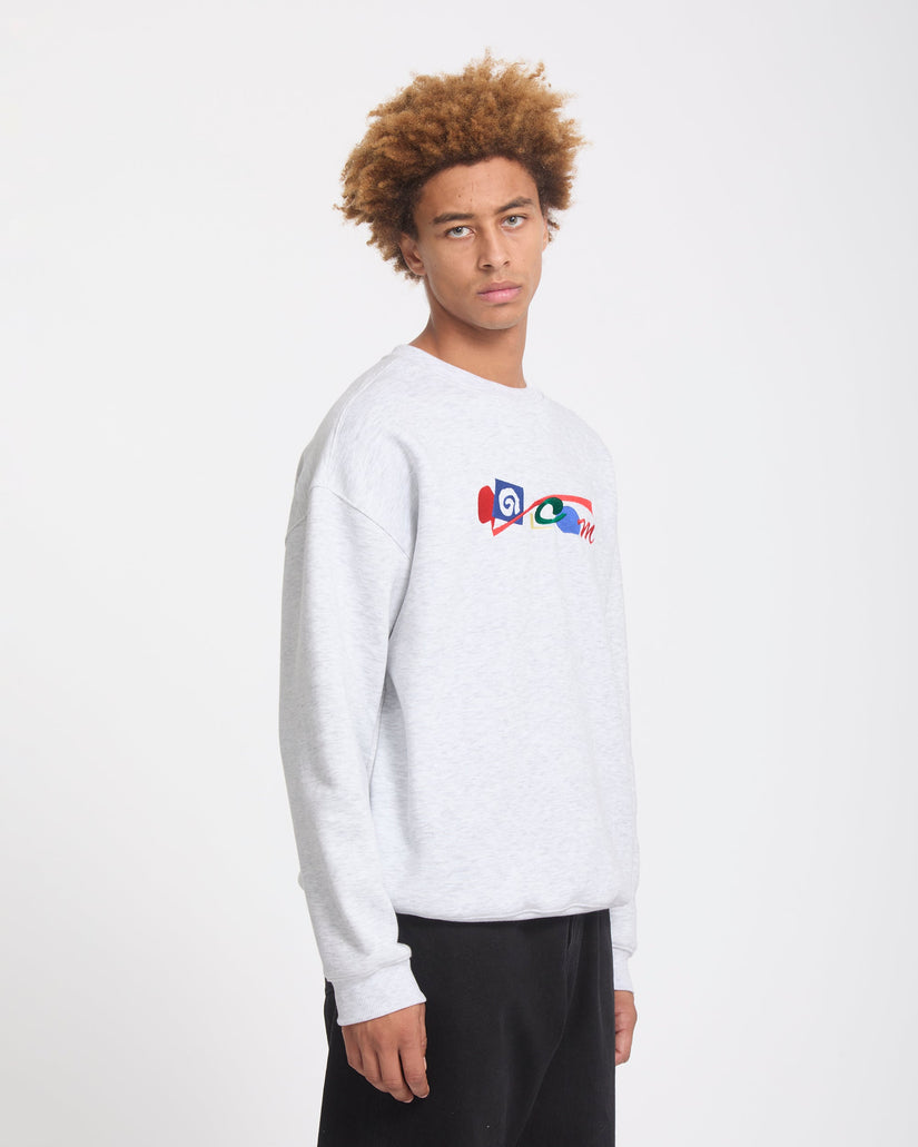 Carrau Sweatshirt - Bone Heather