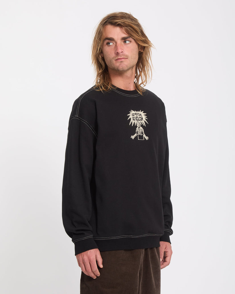 I Go Psycho Sweatshirt - Black