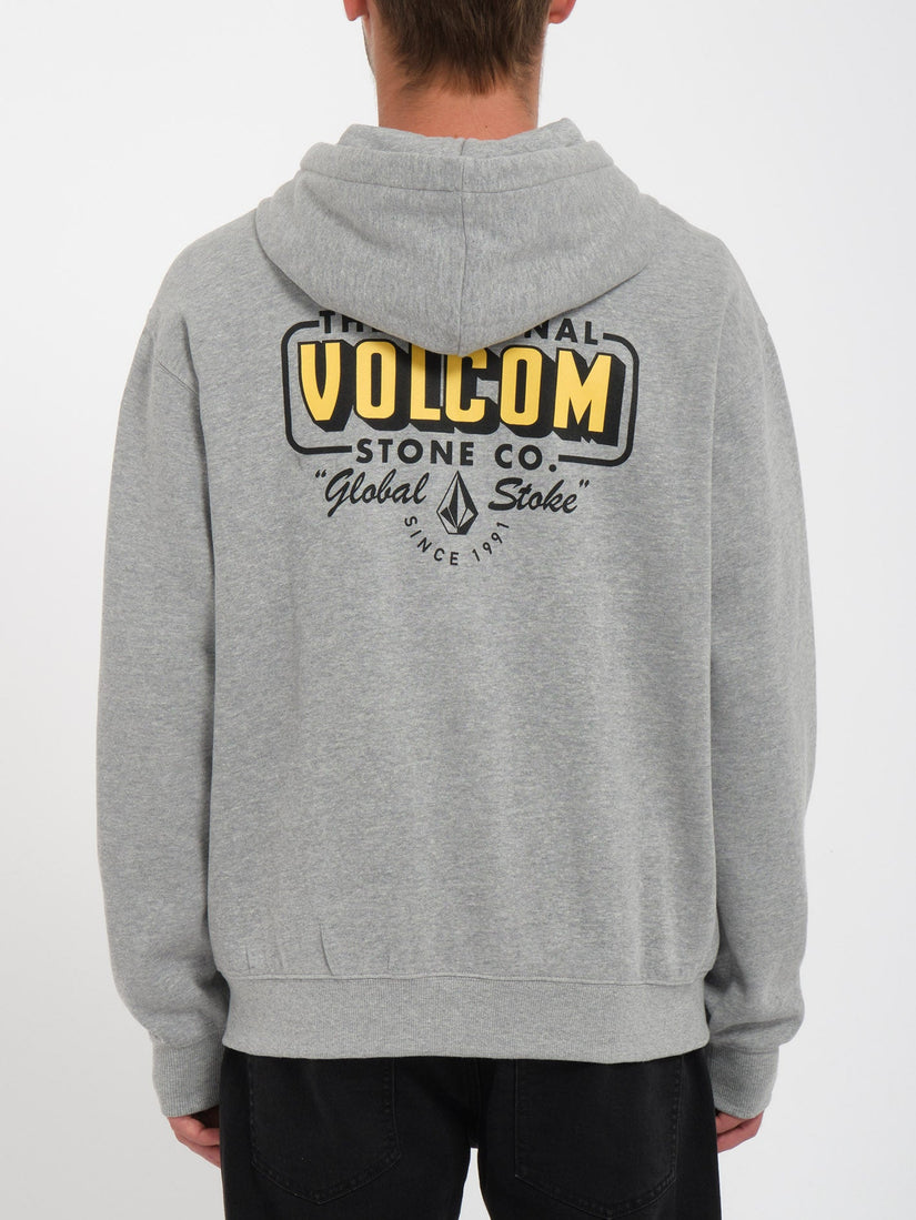 WATANITE ZIP FLEECE (A4832300_HGR) [B]
