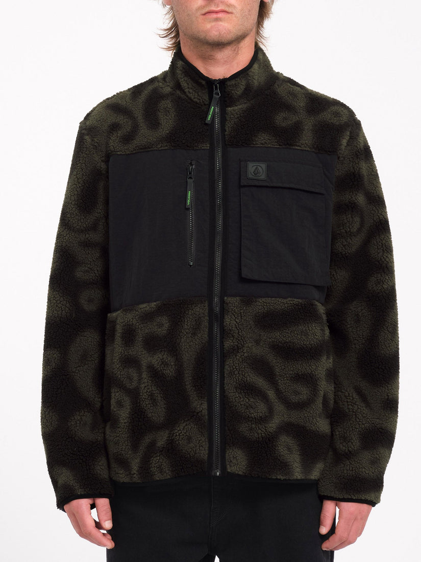 Sweat zippé Zephyr Storm Stone - PRINT