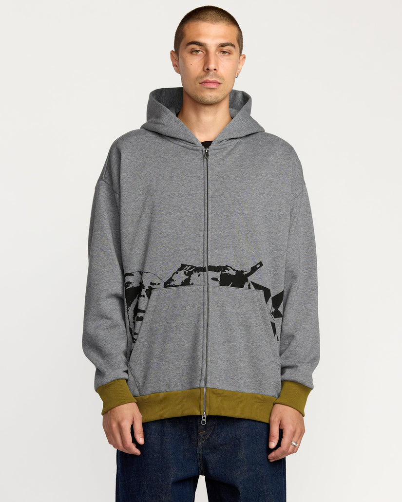 POVJ HEAVY ZIP FLEECE
