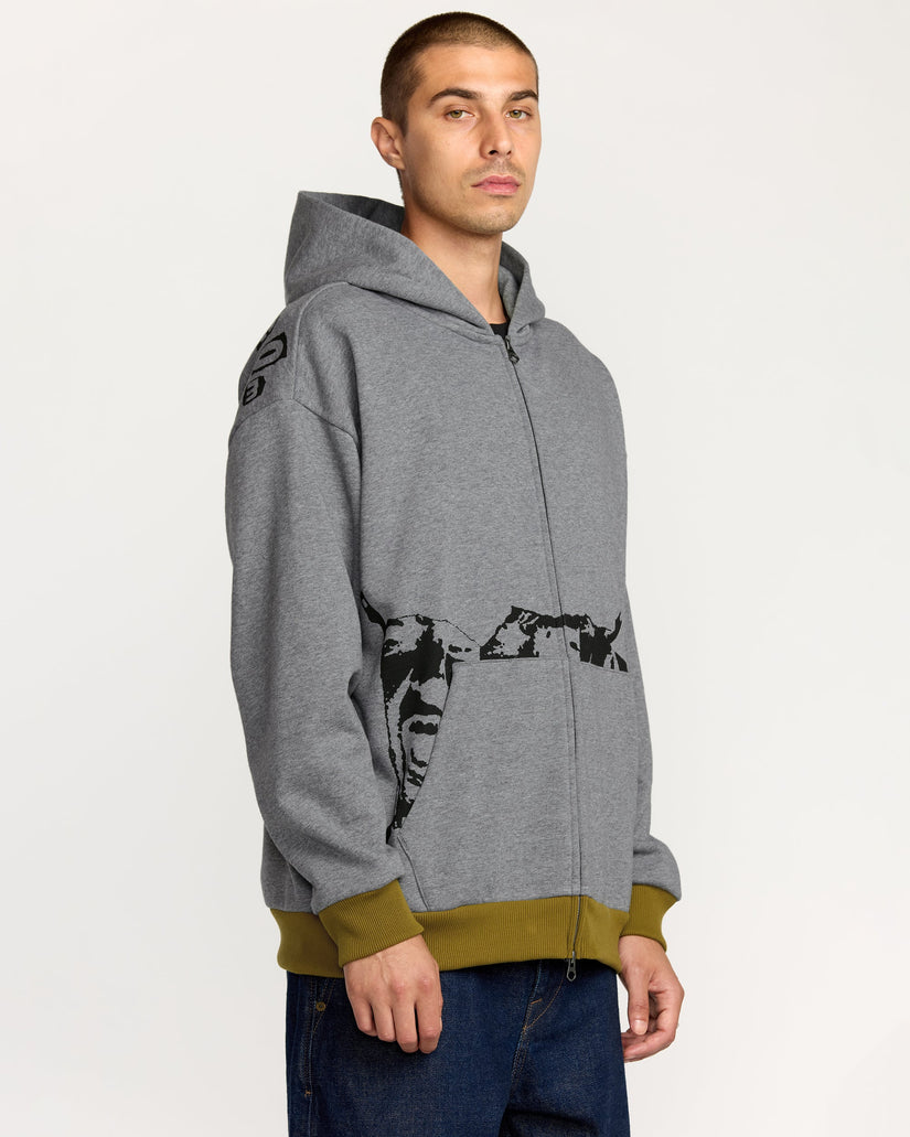 POVJ HEAVY ZIP FLEECE