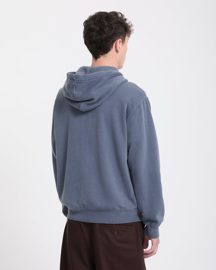 Single Stone Zip Sweatshirt - Storm Blue