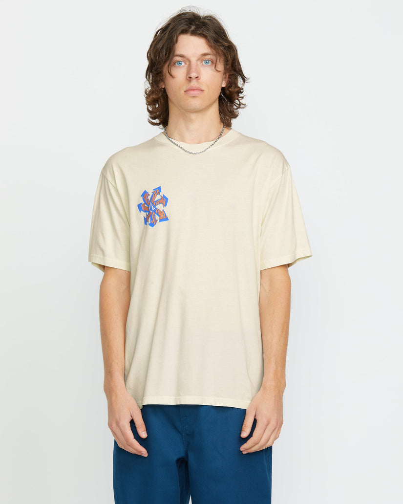 T-shirt Volcom Vortex - OFF WHITE