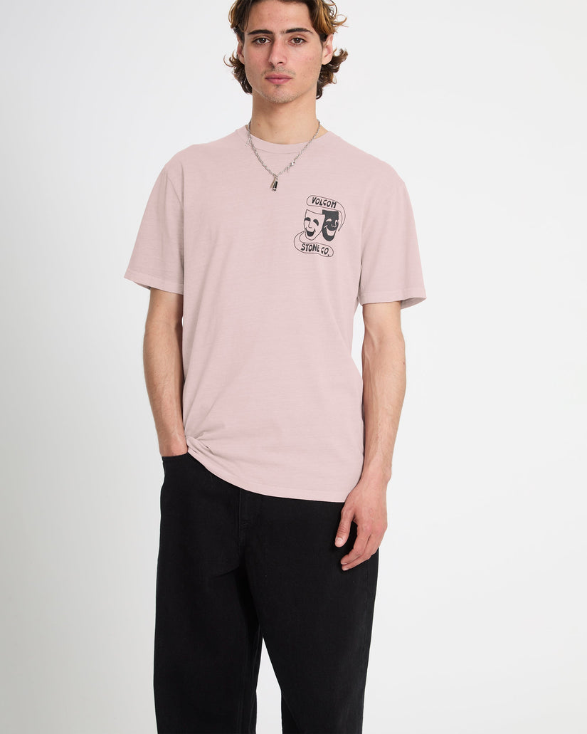 Comedie T-Shirt - Bark Brown